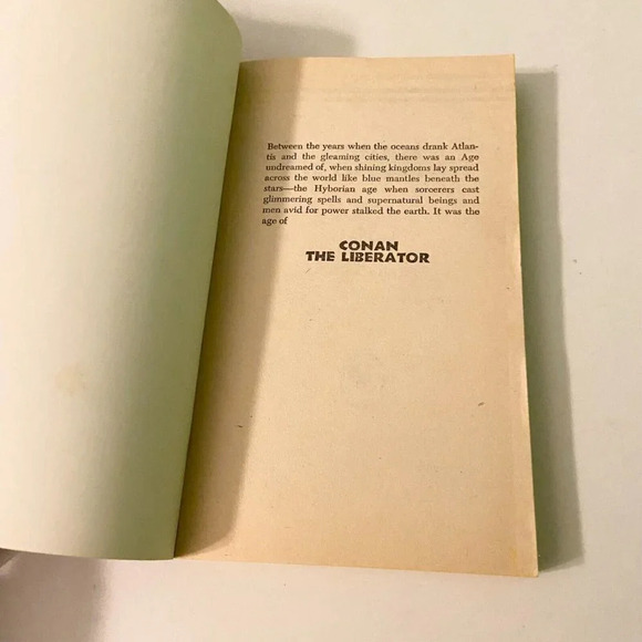 Vintage 1979 Conan the Liberator L Sprague De Camp Lin Carter Paperback - Picture 7 of 16